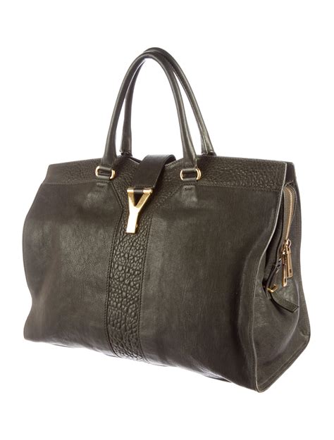 yves saint laurent cabas chyc tote|Yves Saint Laurent Cabas Chyc Leather Tote Bag .